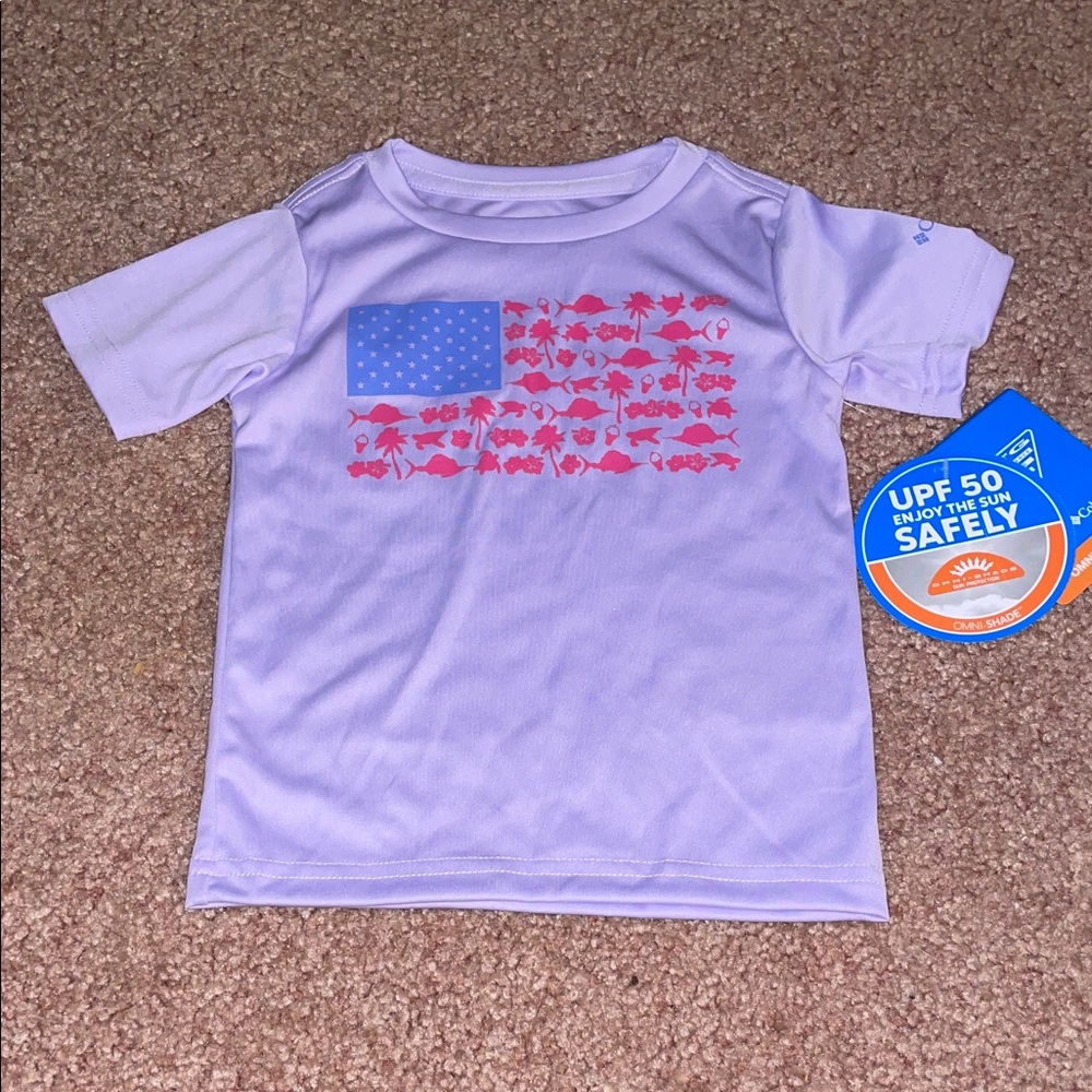 Columbia Youth Lavender Tee